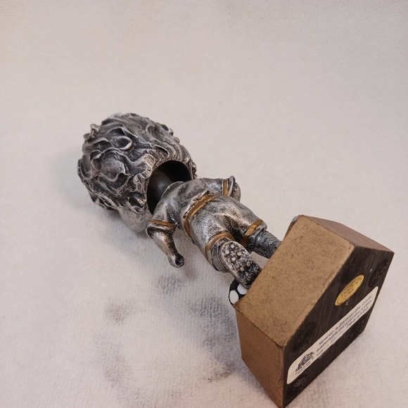 Soccer Player Male BOBBLEHEAD Resin 6" Trophy Cute Happy Face Realistic Soccer - Picture 8 of 10